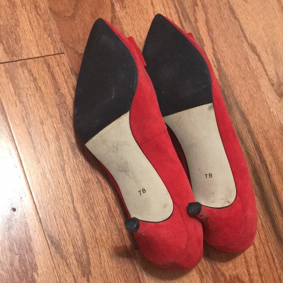 Talbots red heels - Picture 5 of 10